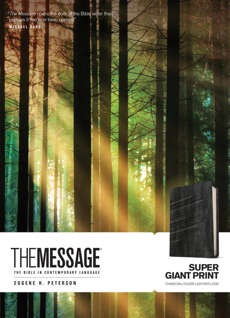 The Message Super Giant Print by Tyndale