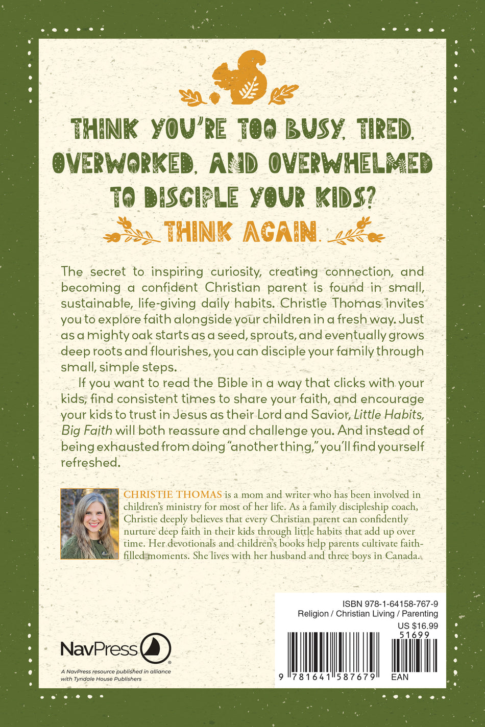 Little Habits, Big Faith by Tyndale, product view 2