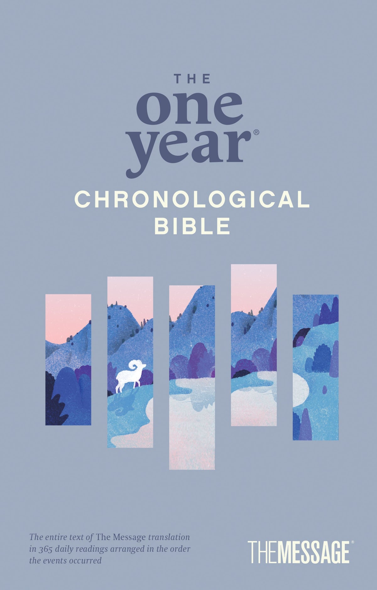 The One Year Chronological Bible The Message by Tyndale
