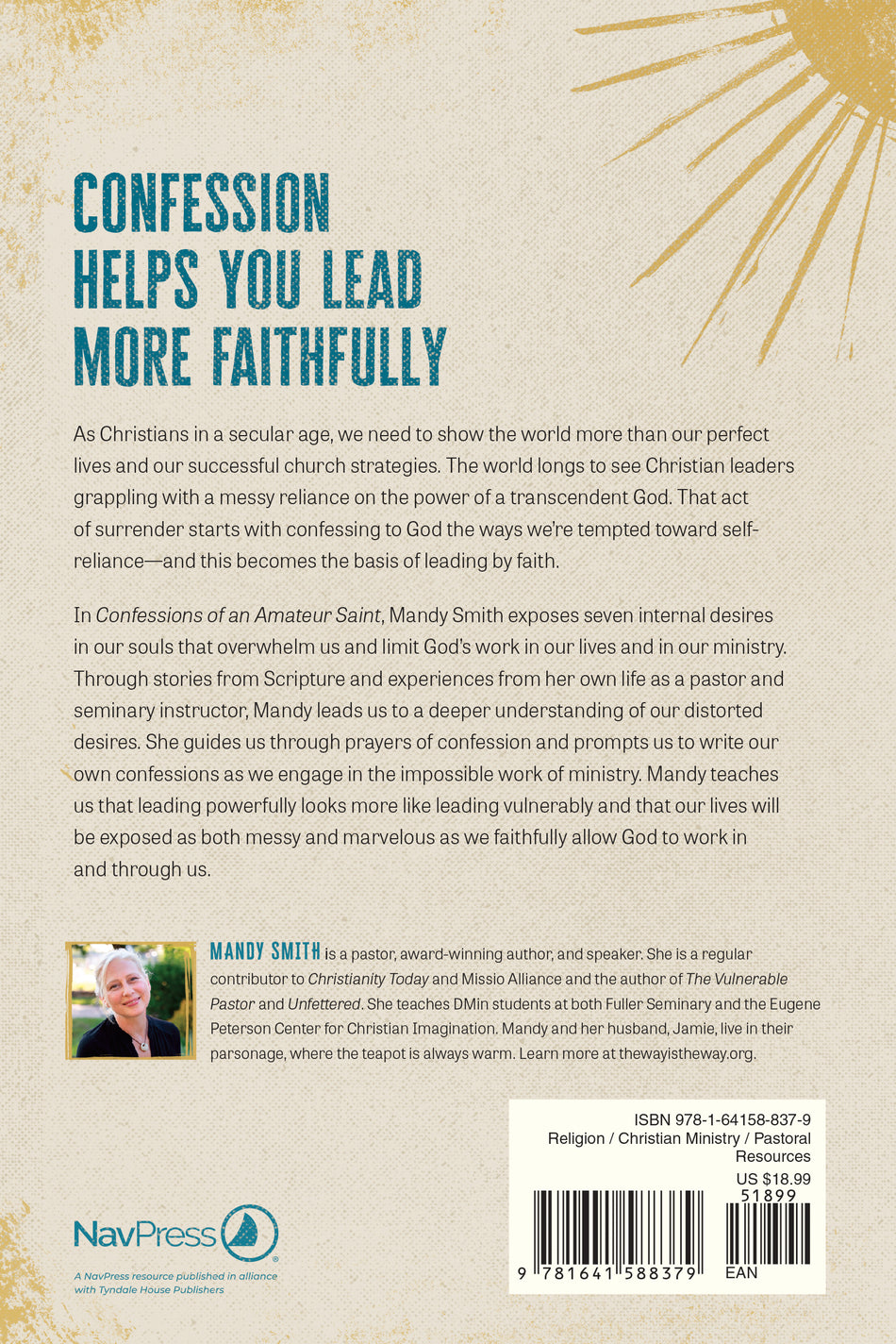 Confessions of an Amateur Saint by Tyndale, product view 2