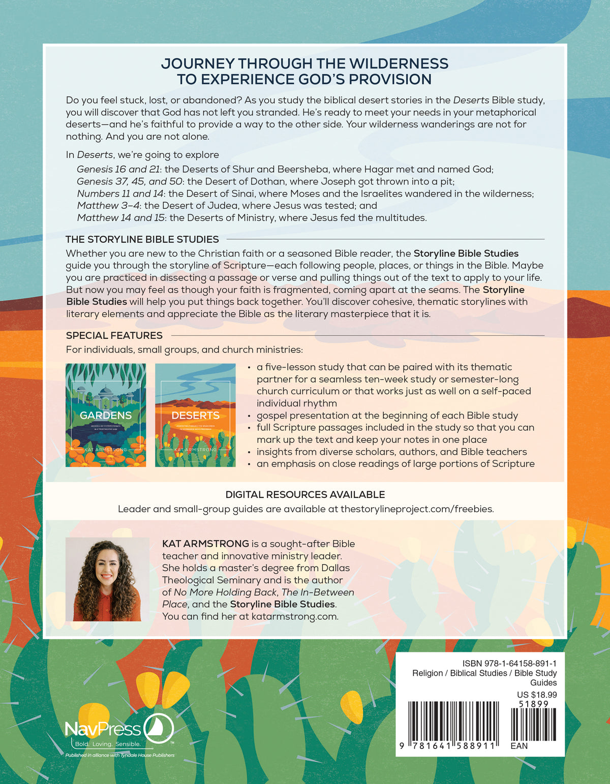 Deserts (Storyline Bible Studies) by Tyndale, product view 2