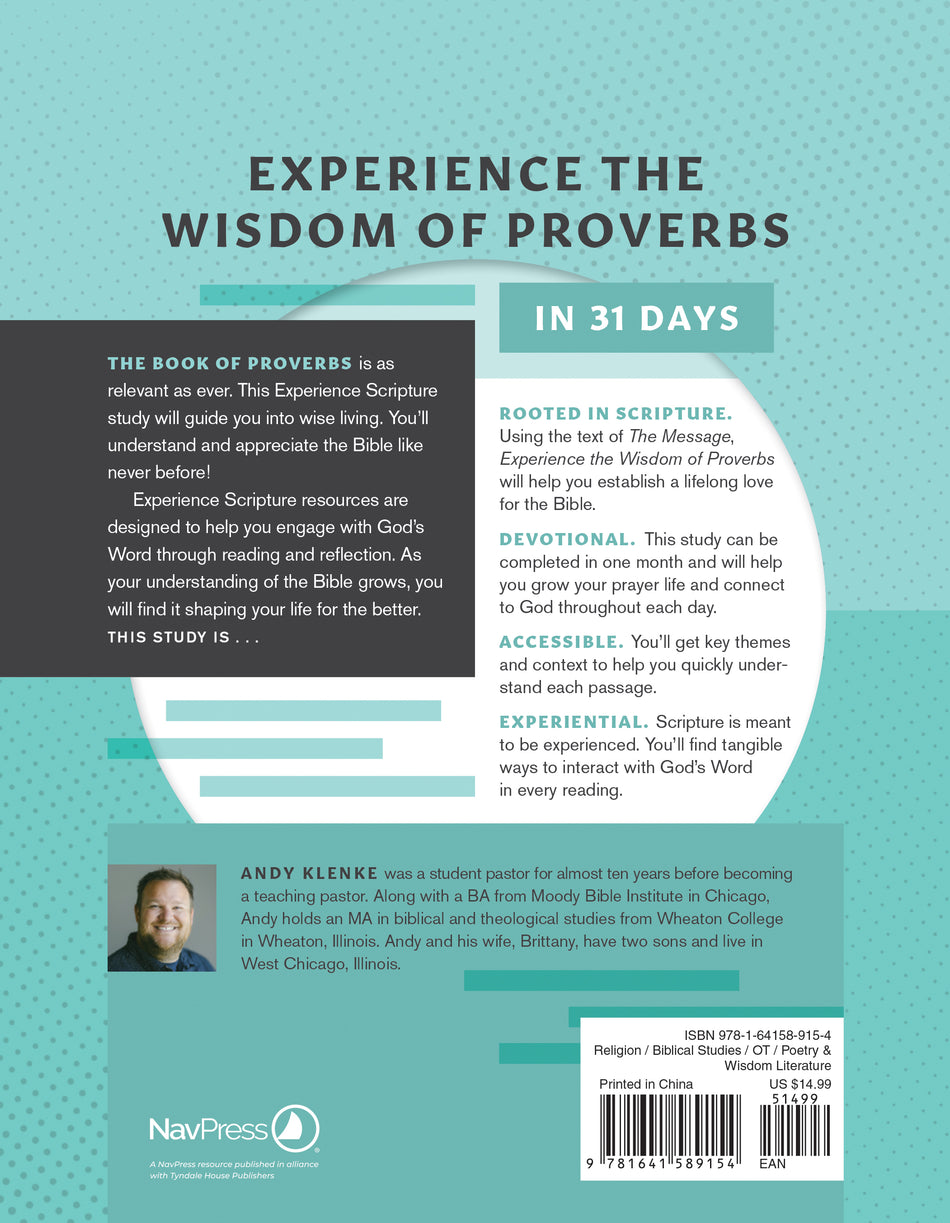 Experience the Wisdom of Proverbs by Tyndale, product view 2