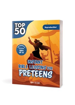 Top 50 Instant Bible Lessons for Preteens by Tyndale, product view 2