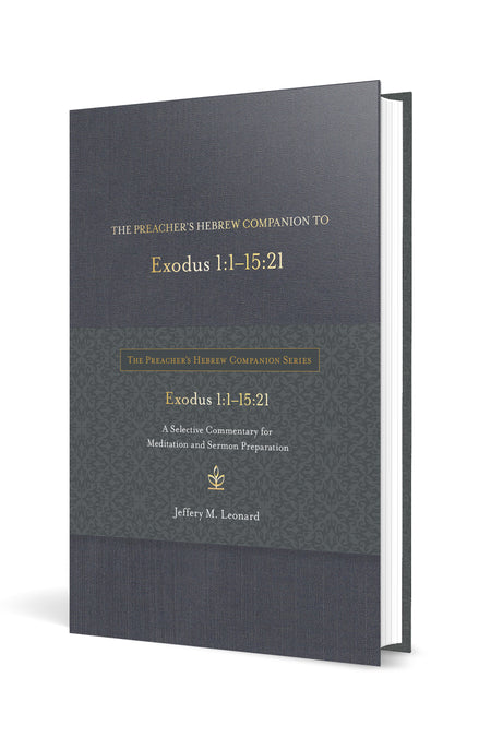 The Preacher's Hebrew Companion to Exodus 1:1–15:21 by Tyndale, product view 2
