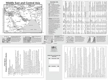 Middle East and Central Asia Wall Chart