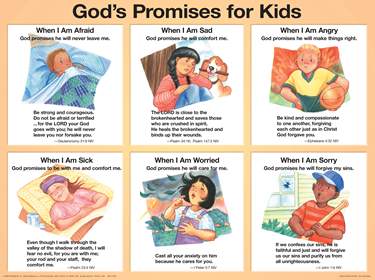 God’s Promises for Kids NIV Wall Chart