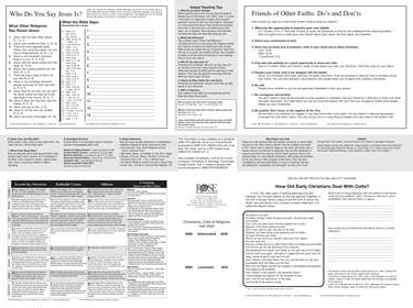 Christianity, Cults and Religions
