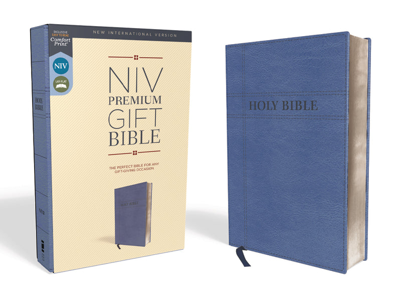 NIV, Premium Gift Bible, Red Letter Edition, Comfort Print: The Perfect Bible for Any Gift-Giving Occasion – Leathersoft™