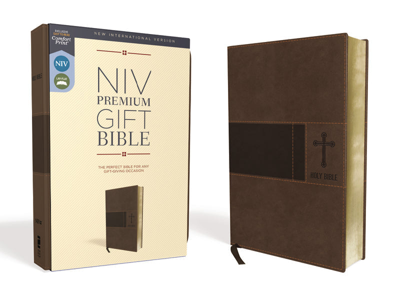 NIV, Premium Gift Bible, Red Letter Edition, Comfort Print: The Perfect Bible for Any Gift-Giving Occasion – Leathersoft™