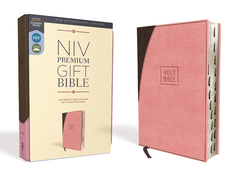 NIV, Premium Gift Bible, Red Letter Edition, Comfort Print: The Perfect Bible for Any Gift-Giving Occasion – Leathersoft™
