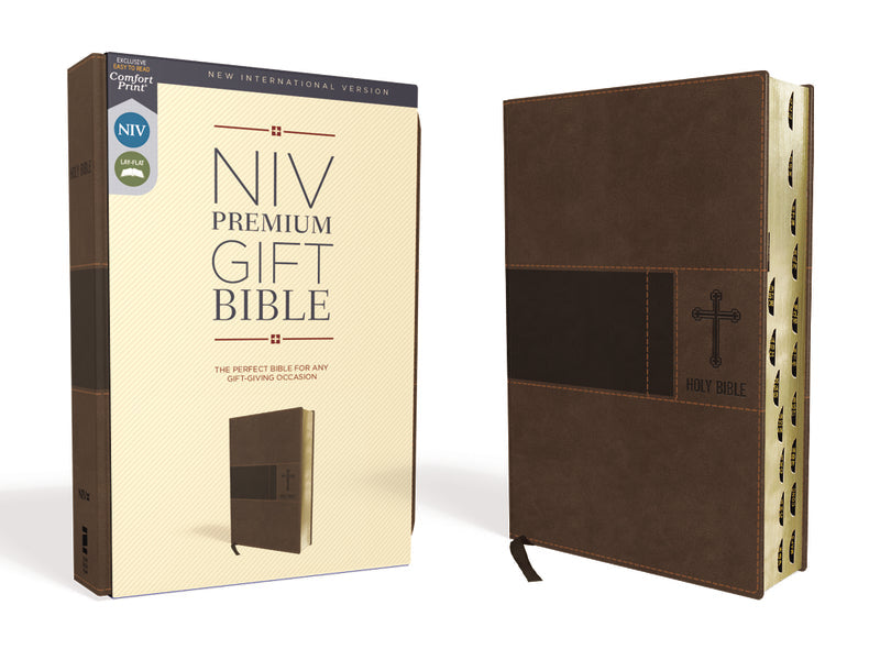 NIV, Premium Gift Bible, Red Letter Edition, Comfort Print: The Perfect Bible for Any Gift-Giving Occasion – Leathersoft™