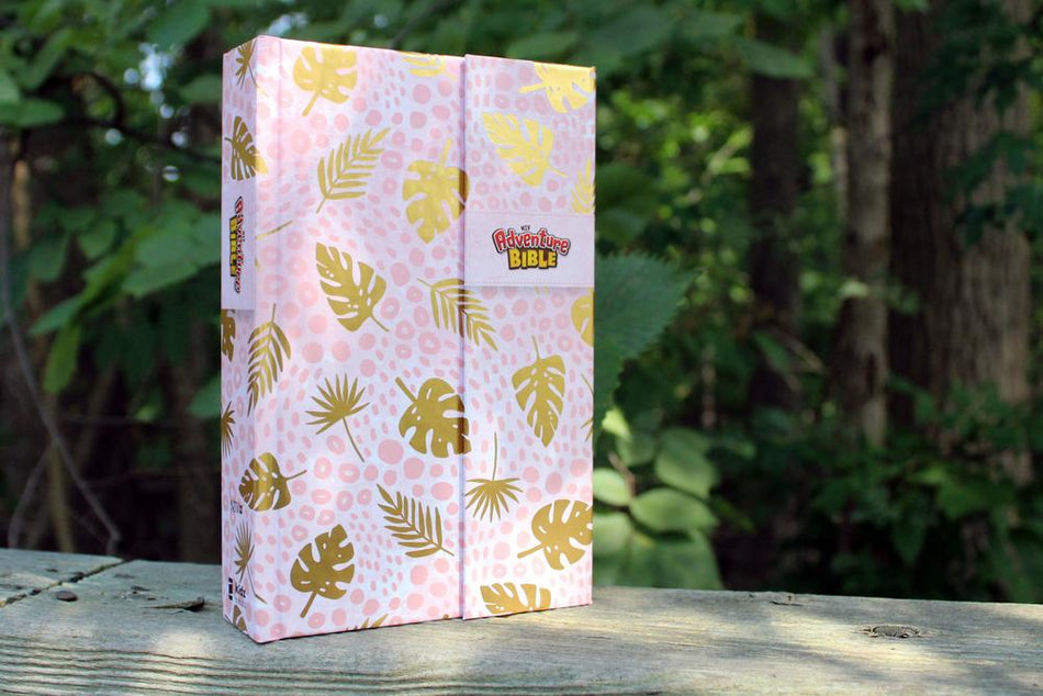 NIV, Adventure Bible, Full Color Interior – Hardcover, Pink/Gold by HarperCollins, product view 2