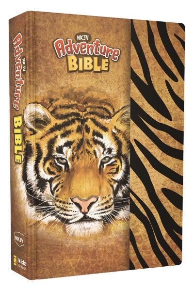 NKJV, Adventure Bible, Full Color Interior – Hardcover, Tiger by HarperCollins