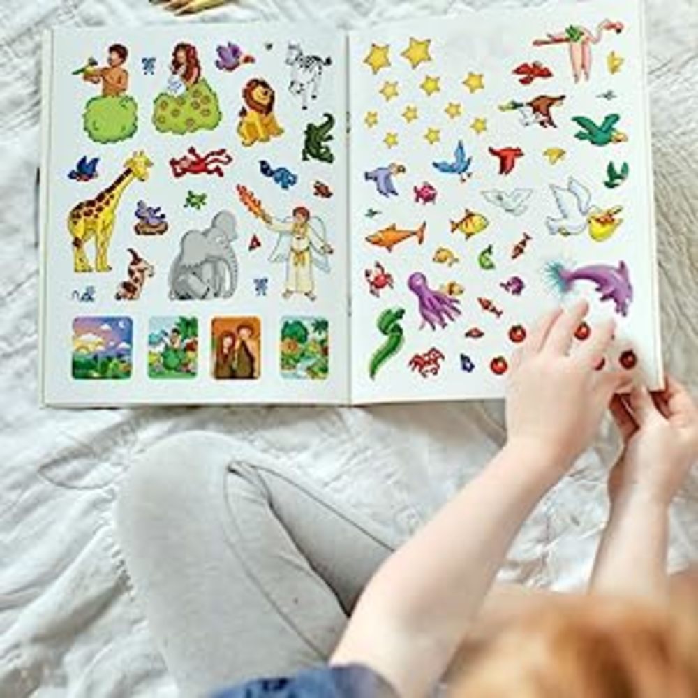 The Beginner's Bible Animals of the Bible Sticker and Activity Book by HarperCollins, product view 6