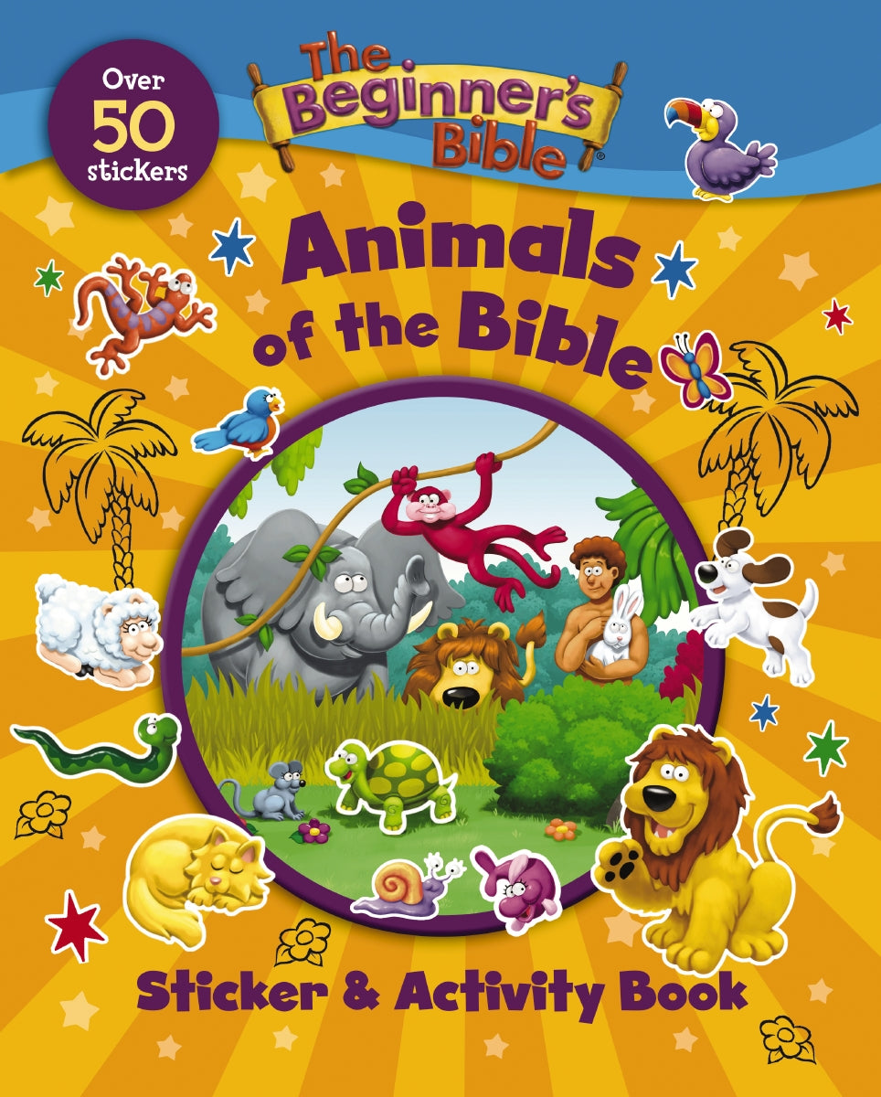 The Beginner's Bible Animals of the Bible Sticker and Activity Book by HarperCollins