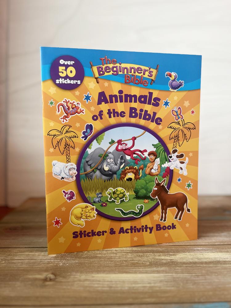 The Beginner's Bible Animals of the Bible Sticker and Activity Book by HarperCollins, product view 3