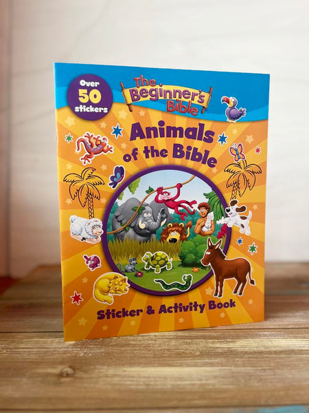 The Beginner's Bible Animals of the Bible Sticker and Activity Book by HarperCollins, product view 3