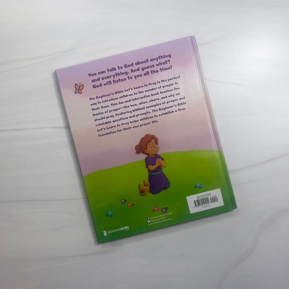 The Beginner's Bible Let's Learn to Pray: Talk to God about Anything and Everything by HarperCollins, product view 2