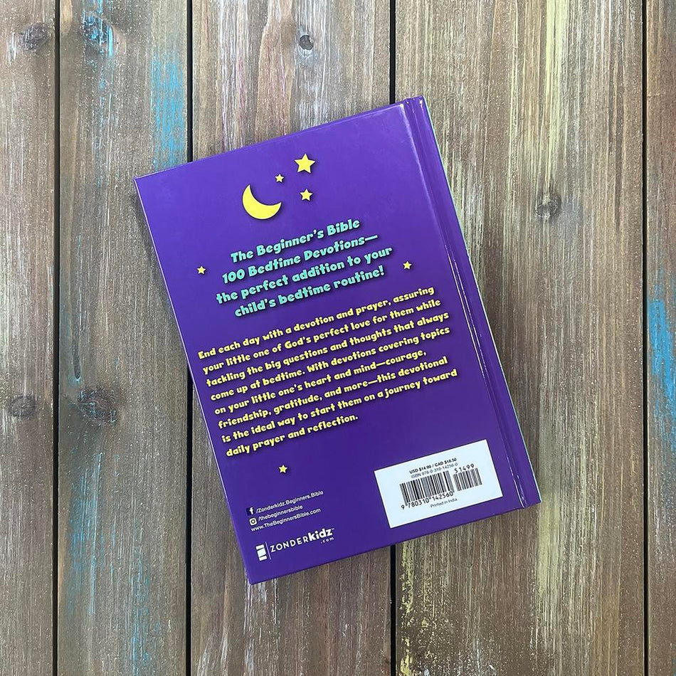 The Beginner's Bible 100 Bedtime Devotions: Thoughts and Prayers to End Your Day by HarperCollins, product view 2