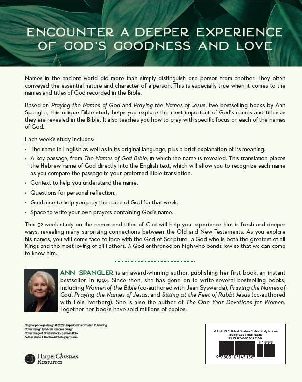 Praying the Names of God for 52 Weeks, Expanded Edition: A Year-Long Bible Study by HarperCollins, product view 2