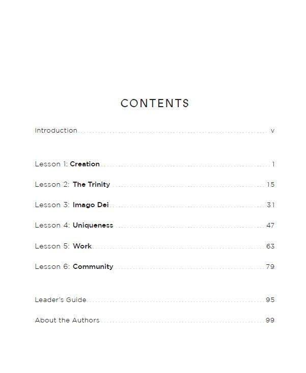 Beginnings Bible Study Guide: The Story of How All Things Were Created by God and for God by HarperCollins, product view 2