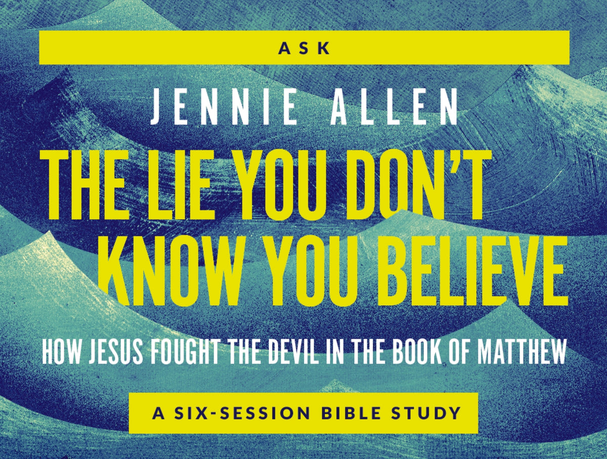 The Lie You Don't Know You Believe Conversation Card Deck: How Jesus Fought the Devil in the Book of Matthew by HarperCollins