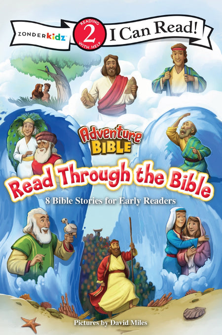 Adventure Bible Read Through the Bible: 8 Bible Stories for Early Readers (Level 2 I Can Read) by HarperCollins