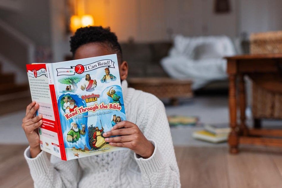 Adventure Bible Read Through the Bible: 8 Bible Stories for Early Readers (Level 2 I Can Read), product view 2