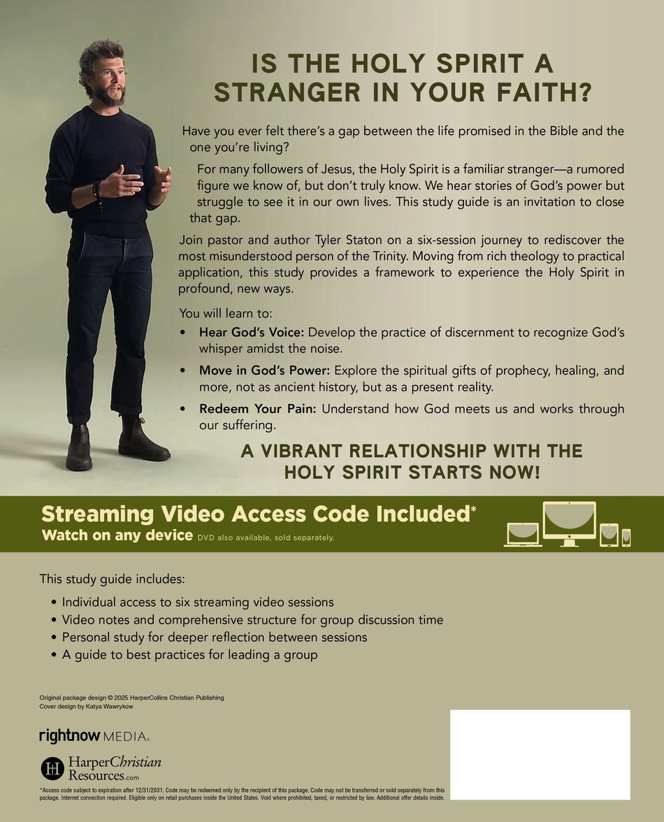 The Familiar Stranger Bible Study Guide plus Streaming Video: (Re)introducing the Holy Spirit to Those in, product view 2