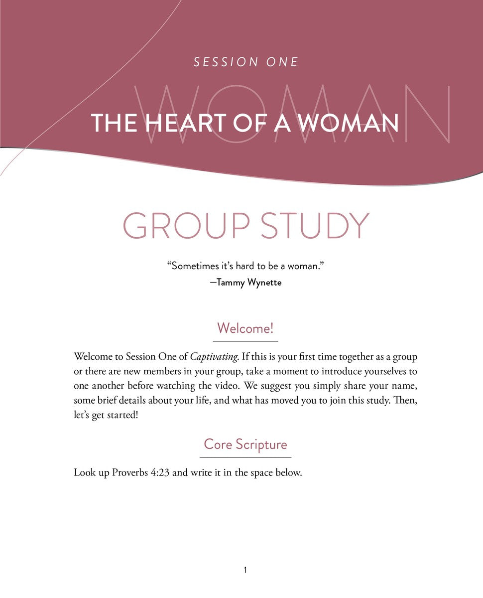 Captivating Bible Study Guide plus Streaming Video, Updated Edition: Unveiling the Mystery of a Woman's Soul, product view 3
