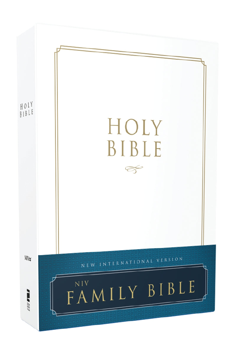 NIV, Family Bible, Hardcover, Red Letter by HarperCollins