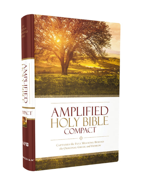 Amplified Holy Bible, Compact: Captures the Full Meaning Behind the Original Greek and Hebrew – Hardcover by HarperCollins