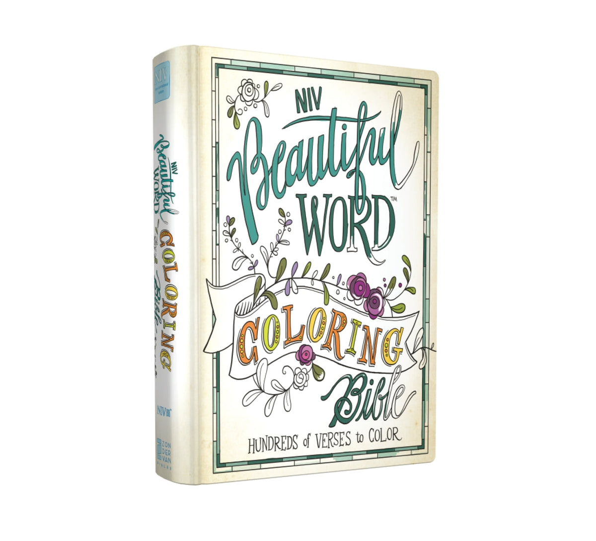NIV, Beautiful Word Coloring Bible: Hundreds of Verses to Color – Hardcover by HarperCollins