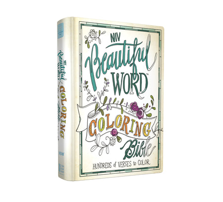 NIV, Beautiful Word Coloring Bible: Hundreds of Verses to Color – Hardcover by HarperCollins