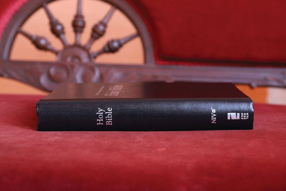 Church Pew Bible (NIV) - Value Edition Black Hardcover by HarperCollins, product view 2