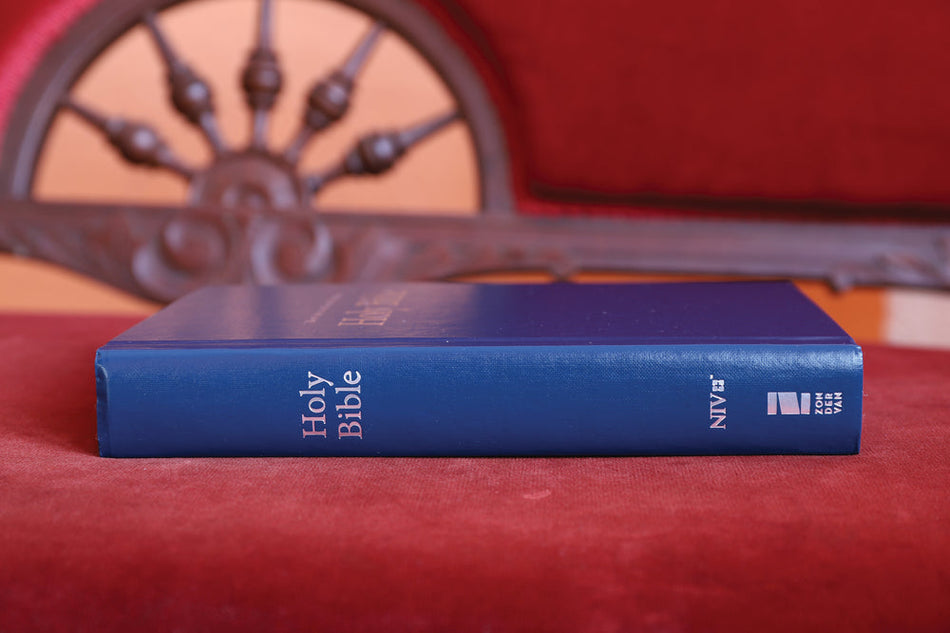 Church Pew Bible (NIV) - Hardcover - Blue by HarperCollins, product view 2