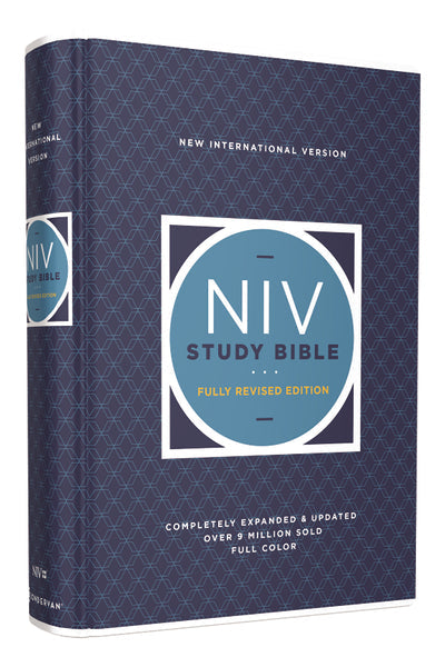 NIV Study Bible, Fully Revised Edition, Red Letter, Comfort Print – Hardcover by HarperCollins