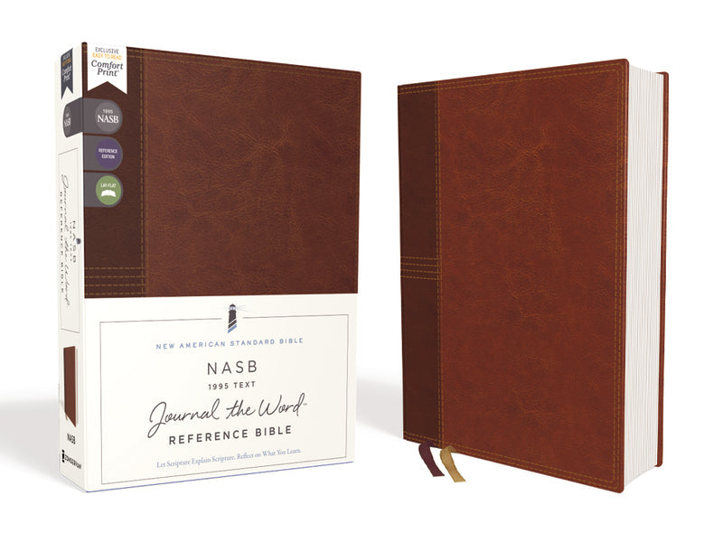 NASB, Journal the Word Reference Bible, Red Letter Edition, 1995 Text, Comfort Print: Let Scripture Explain Scripture.
