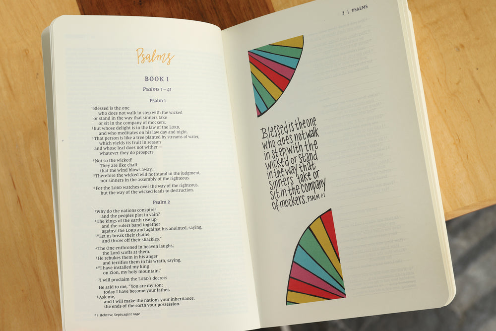 Beautiful Word Paperback Bible Journal (NIV) - Psalms by HarperCollins, product view 5