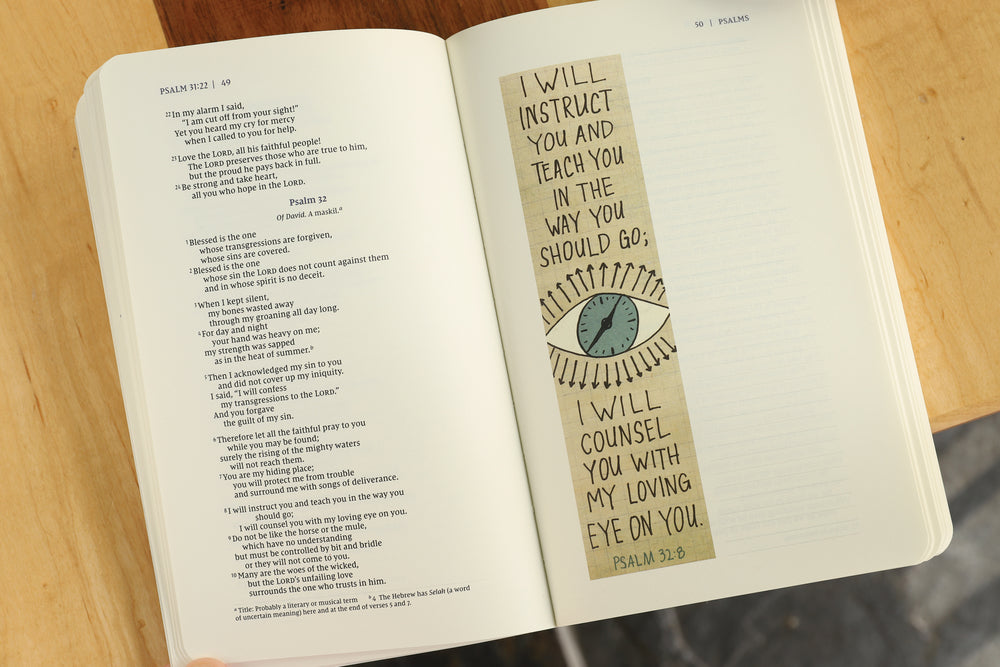 Beautiful Word Paperback Bible Journal (NIV) - Psalms by HarperCollins, product view 6