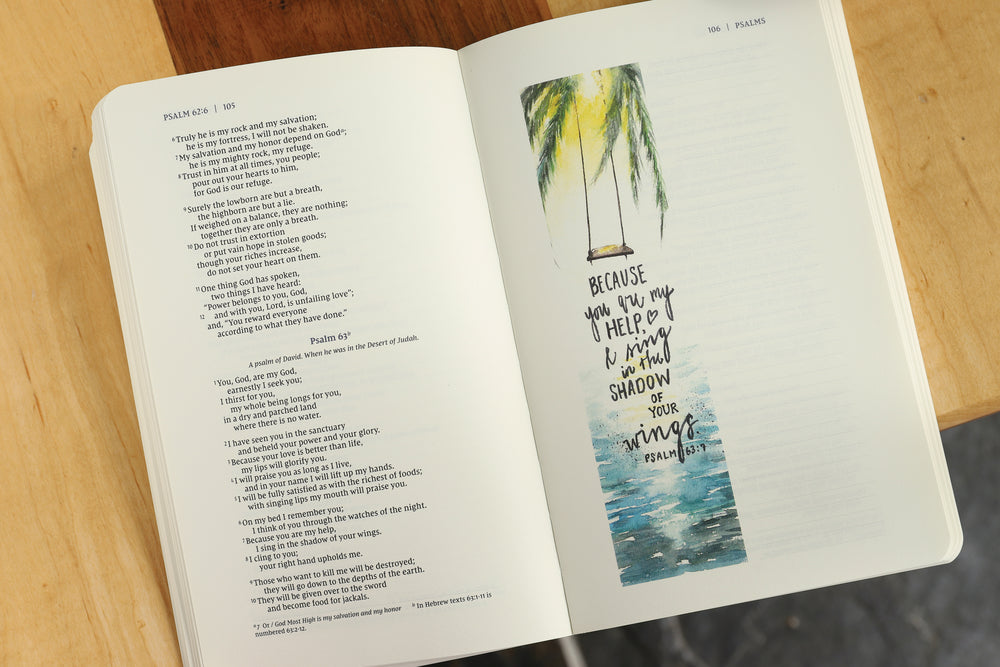 Beautiful Word Paperback Bible Journal (NIV) - Psalms by HarperCollins, product view 7