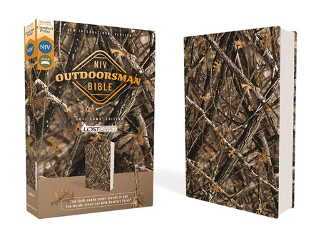 NIV, Outdoorsman Bible, Red Letter Edition, Comfort Print: The Field-Ready Cover Blends In but the Words Stand Out with