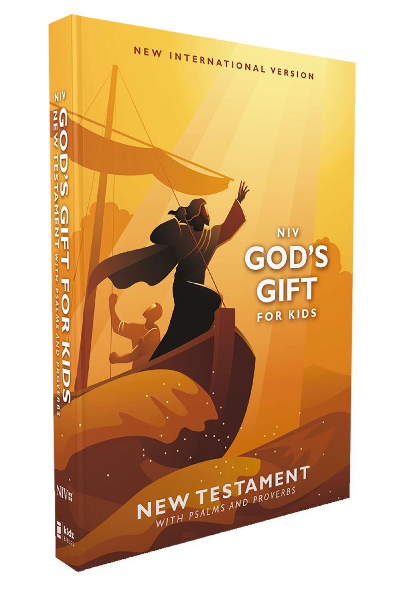 God's Gift for Kids New Testament with Psalms and Proverbs (NIV) - Pocket Sized - Paperback by HarperCollins