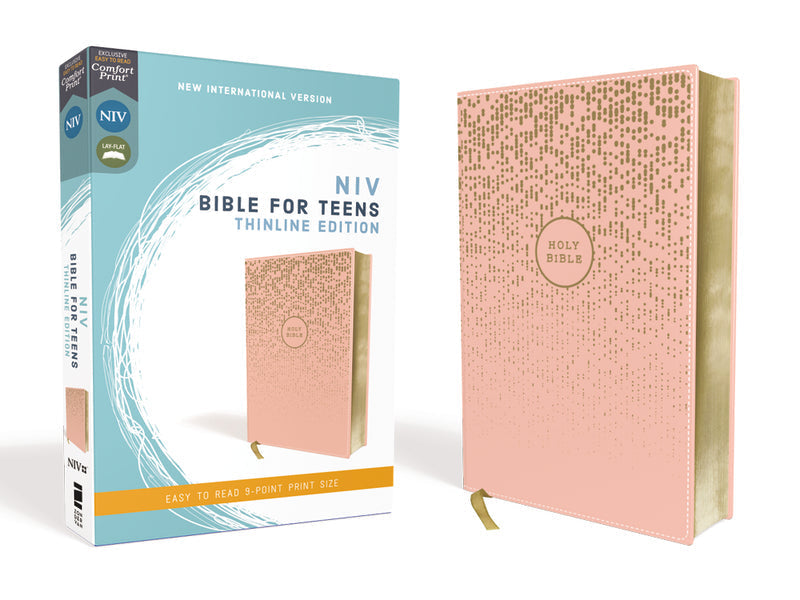 NIV, Bible for Teens, Thinline Edition, Red Letter Edition, Comfort Print – Imitation Leather by HarperCollins