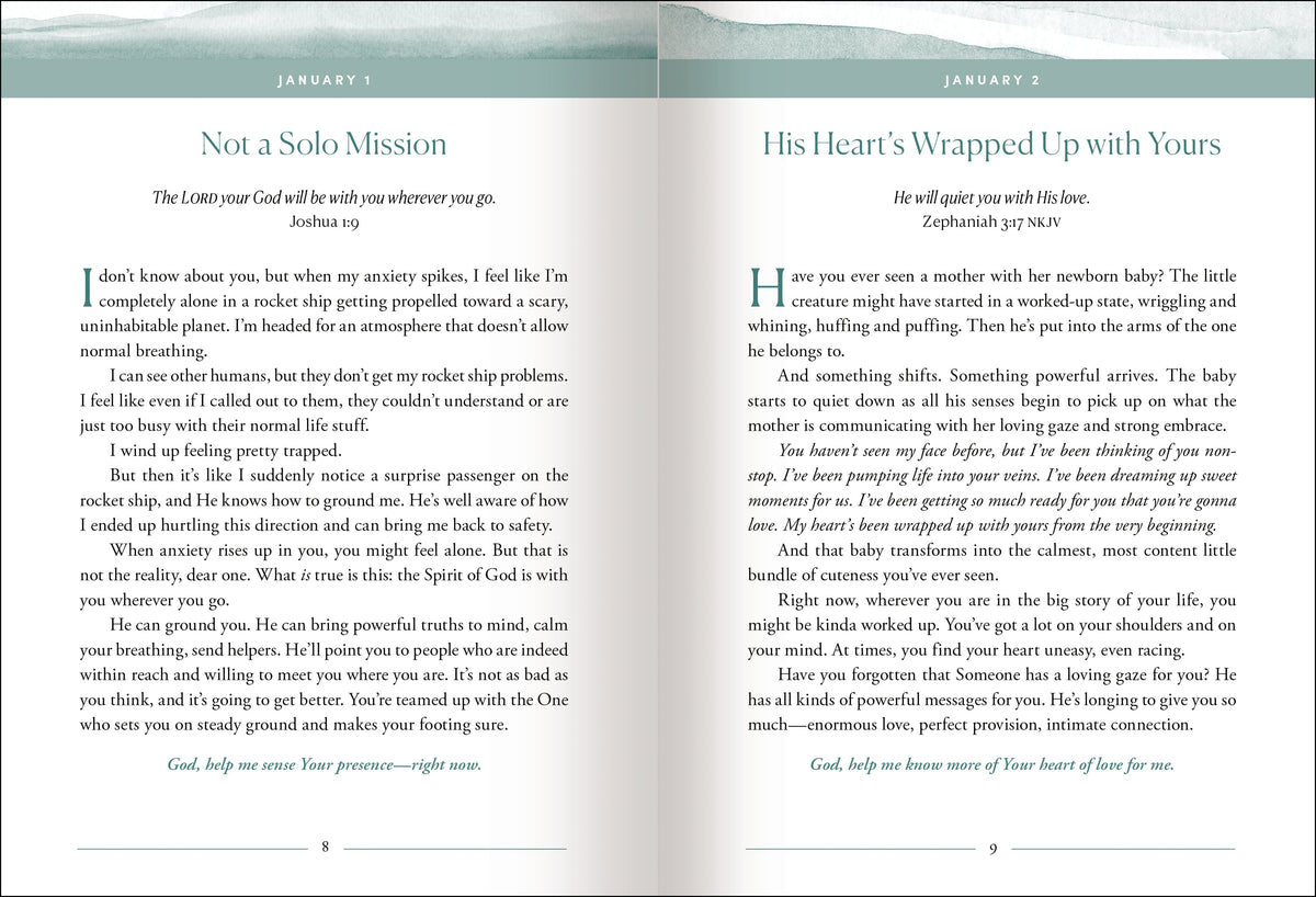 Calm Your Anxious Mind: Daily Devotions to Manage Stress and Build Resilience, product view 2
