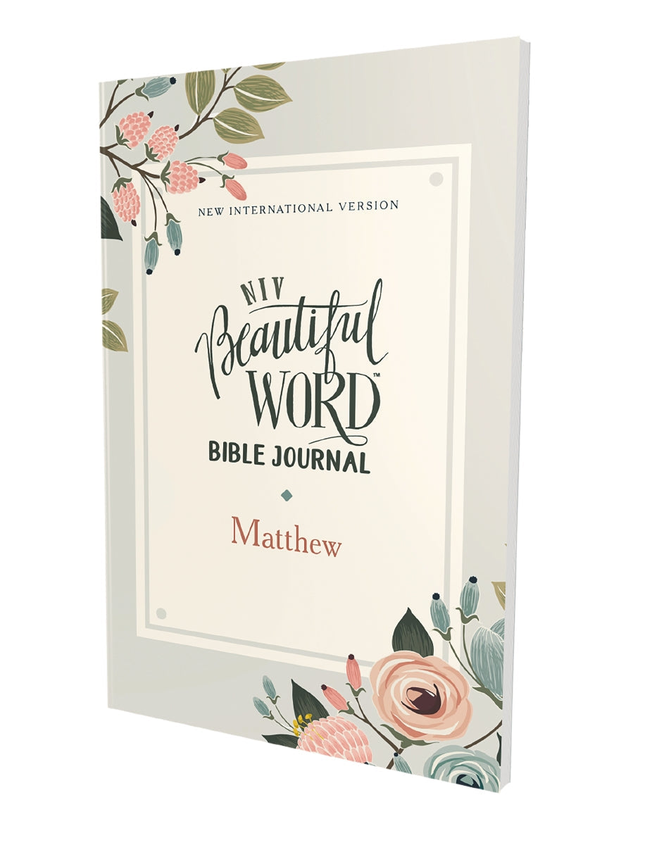 Beautiful Word Paperback Bible Journal (NIV) - Matthew by HarperCollins