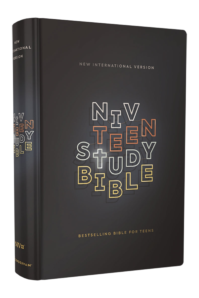 NIV, Teen Study Bible, Comfort Print – Hardcover, Navy by HarperCollins