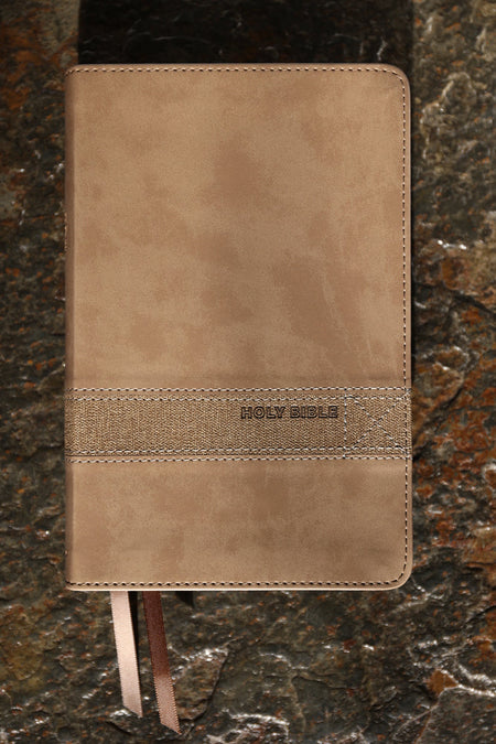 NIV, Teen Study Bible, Compact, Comfort Print – Leathersoft™, Brown by HarperCollins, product view 2