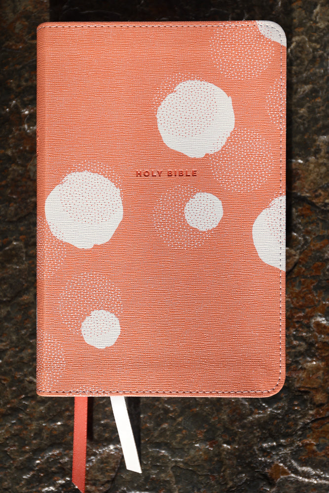 NIV, Teen Study Bible, Compact, Comfort Print – Leathersoft™, Peach by HarperCollins, product view 2