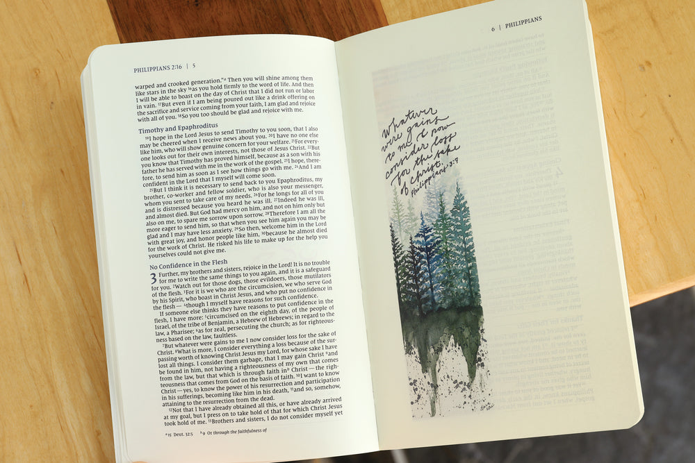 Beautiful Word Paperback Bible Journal (NIV) - Galatians by HarperCollins, product view 3